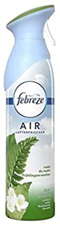 Febreze Lufterfrischer für Haus, 2 Stück (2 x 300 ml), Aerosolspray, zur Entfernung und Vorbeugung von anhaltenden Gerüchen, kühlt den Innenbereich, Morgenrosé