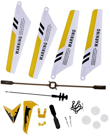 Hilai Ferngesteuerter Hubschrauber Voller Ersatzteile Set Hubschrauber Spielzeug Ersatzteile Set Gelbe Schwanzdekorationen Bar Connect Schnalle Innenwelle