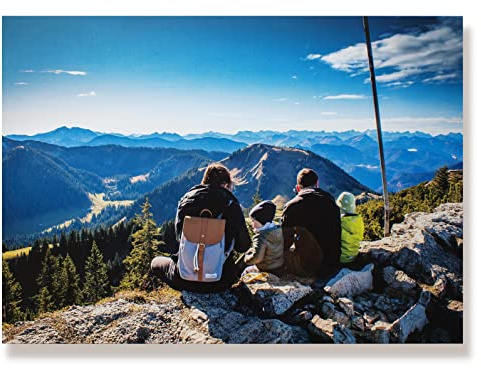WunschPIXEL – Dein Foto auf Aluminium, Wandbild selbst gestalten, 20x30 cm, individuell mit Deinem Motiv oder Bild, optional mit Beschriftung Deiner Wahl, auch als Fotocollage