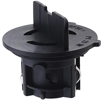 eMagTech Bombilla DRL para Automóvil Soporte para Bombilla de Luz Diurna 6J0941156A Compatible con Exeo Ibiza Leon Conjuntos de Iluminación para Automóvil Piezas de Repuesto para Automóviles Negro