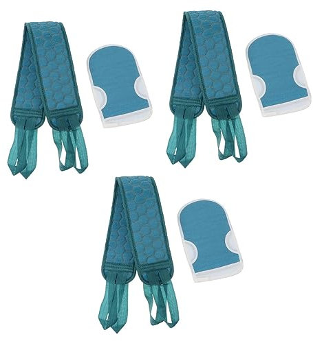 Beavorty 6stücke Teiliges Dusch-peelinghandschuhe Rückenmassagestraps Exfolierende Badehandschuhe Für Sanfte Hautpflege Für Sauna Und Wellness Hautfreundlich