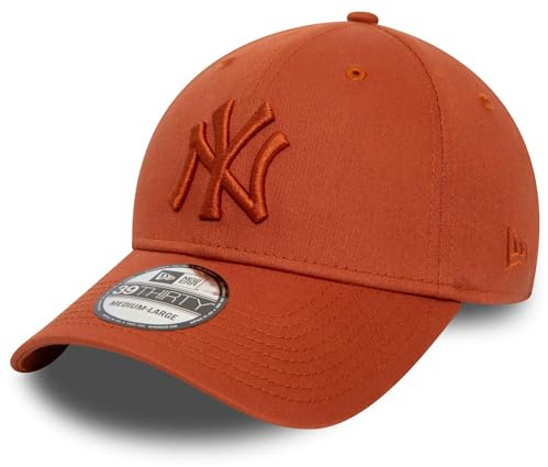 New Era Berretto elasticizzato 39Thirty - New York Yankees terracotta, Marrone, M-L
