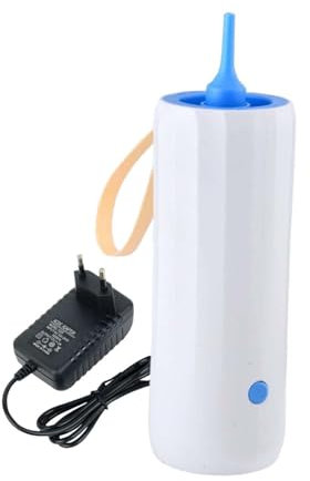 MagiDeal Ballonpumpe elektrische Gebläemaschine 17W -Ballon -Inflator, Luftpumpe für Garland, Geburtstagsfeiern Party Engagement Jubiläum, Blau