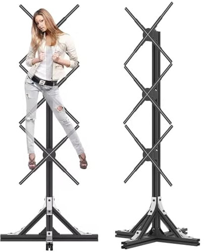3D Hologram Fan Vertical Advertising Display - Rotating LED Holographic Projector for Bars, Shops, Halloween, Christmas Events