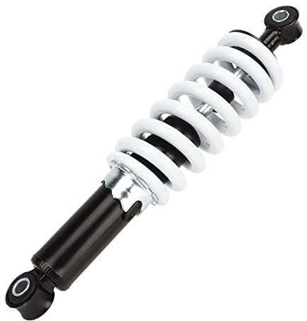 Greensen Amortisseur de Suspension à Bobine pour Moto, 280 mm, Réglage 5 Vitesses, Ressort en Acier Haute Résistance – Compatible Dirt Bike, ATV, Quad, Go-Kart et Scooter