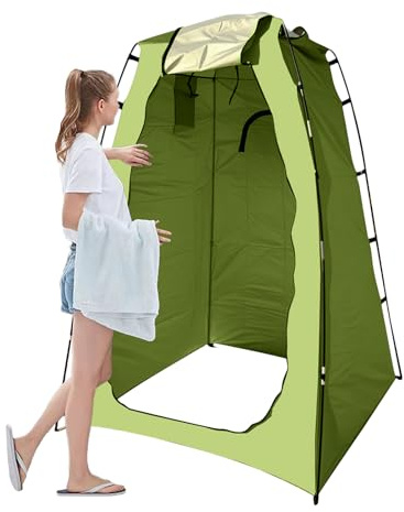 Tente de Douche d'extérieur | Cabine de Toilettes, Tente de Camping 4 en 1, Douche extérieure, Toilettes, vestiaire