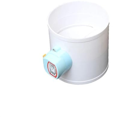 PWIGAAHTW Air Volume Control Valve 75mm 110mm 160mm 200mm Damper Check Valve for Ventilation Pipe 220V 12V 24V 1pcs(110mm,220VAC)