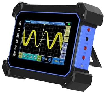 Osciloscopio digital portátil con pantalla táctil TO1112C/D TO1252C, USB, 2 canales, 110 MHz, fuente de señal Eficiencia(TO1112)