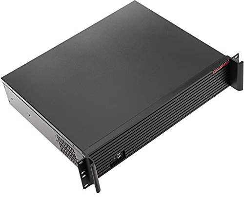 RackMatic - Boîtier châssis Rack 19 IPC microATX 2U 2x3.5 Profondeur 350mm