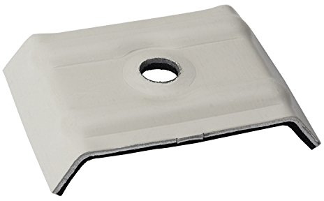 100 Stück Kalotten 35/207 Trapezbleche Alu 41-32 Grauweiß RAL 9002 | Lichtplatten, Wellplatten, farbig