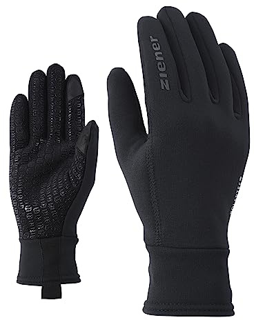 Ziener Herren IDIWOOL TOUCH Handschuhe, schwarz, 9.5