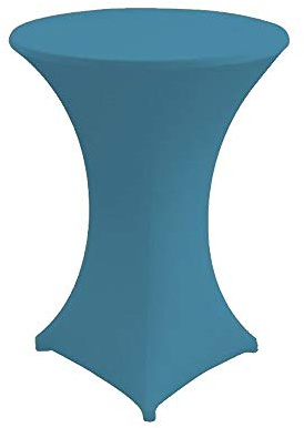 Babat Stehtischhusse Stretch in Farbe türkis und Durchmesser 60-65 für Bistrotisch/Stehtisch