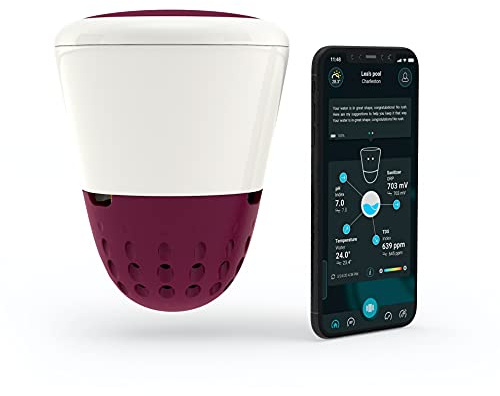ONDILO – ICO Spa – Analyseur d’Eau Connecté Intelligent pour Jacuzzi – Connecté à Votre Smartphone - Anticipe Les Variations de l’Eau - pour Tous Les Spas : Chlore – Brome