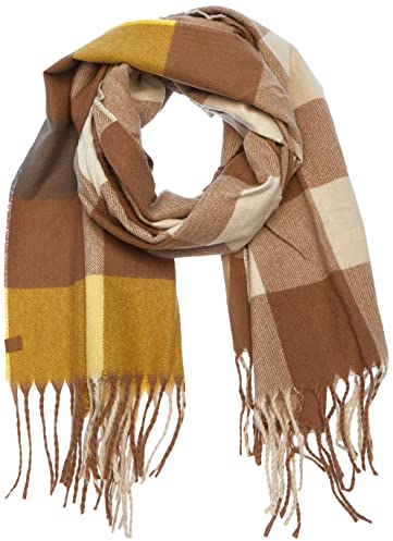camel active Damen 307400/8V40 Mode-Schal, Toffee, Einheitsgröße