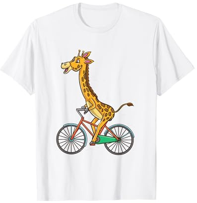 Girafe à bicyclette T-Shirt