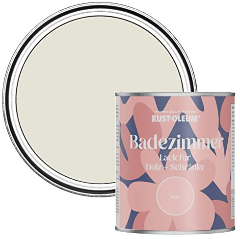 Rust-Oleum Beige Moisture Resistant Bathroom Wood and Cabinet Paint in Matt Finish - PORTLAND STONE 750ML