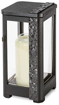 legendURN Grave lantern aluminium in several colours | Cremation Urn for Ashes