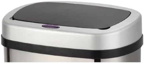 KITCHEN MOVE Couvercle de poubelle de cuisine automatique 58L MAJESTIC SILVER