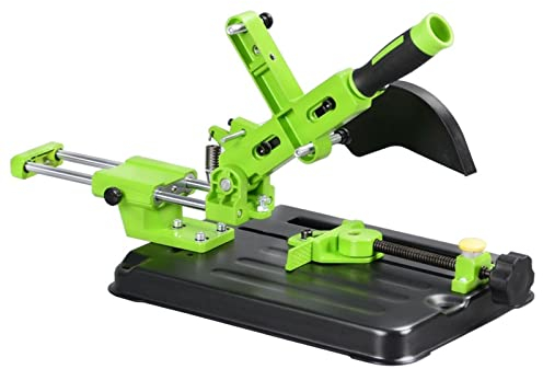 Still oberfräse, einhand oberfräse, Winkelschleifer Ständer Upgrade Feste Halterung Winkelschleifer Halter DIY Schneidständer Schleifer Stützbasis Winkelschleifmaschine BG-612506 Leicht zu bedienen, G