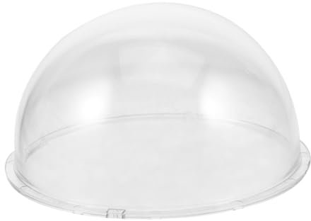 TINEASUR Copertura Telecamera Esterna in Trasparente Cupola Protettiva Resistente Alle Intemperie Copri Telecamera Outdoor e Anti-deformazione Scudo Protettivo Per Sicurezza Indoor e Outdoo