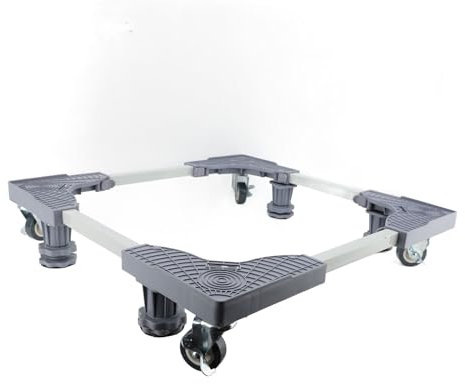 BAFOVY Laundry, Appliae Stand Washing Machine Stand Base, With Wheels, Portable Laundry Holder For Various Washing Machines, For Wet Bottom