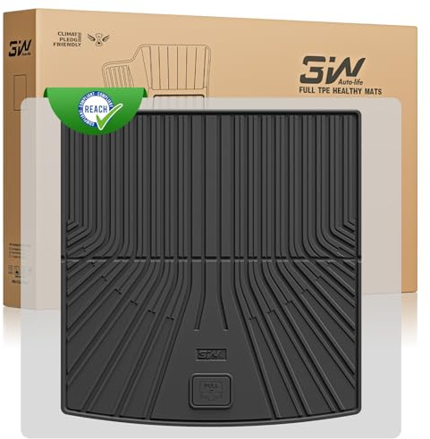 3W Boot Liner for Volkswagen ID.7 2024-2025, Thorex All-Weather Dog-Friendly Trunk Mat for VW ID7 Boot Mat Car Protection Accessories, Heavy Duty Trunk Liner Full Coverage Waterproof Easy to Clean