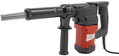 1100W Elektrischer Nadelentroster, Hochleistungs-Nadelpistole mit 3600-4500 BPM & 23/53-Loch Futter, für effiziente Rostentfernung von Metall 230V
