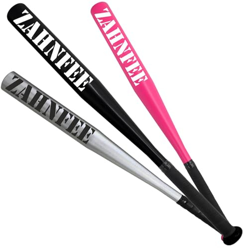 Baseballschläger Zahnfee aus Aluminium I Länge 65 cm Alu | 26 Zoll Schläger mit einem Gewicht von 520 Gramm und einem Rutschfestem Griff I Lustiges Geschenk für Männer und Frauen