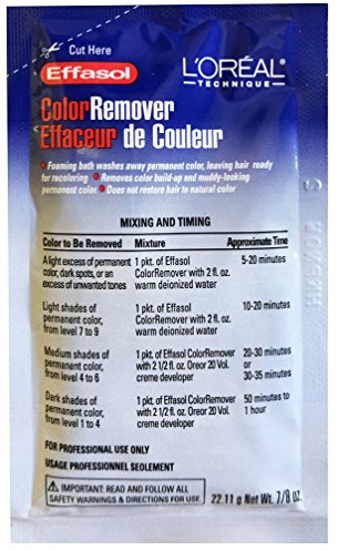 L'OREAL Effasol Color Remover 0.86oz/22.11g (Quantity: 1 Application) by L'Oreal