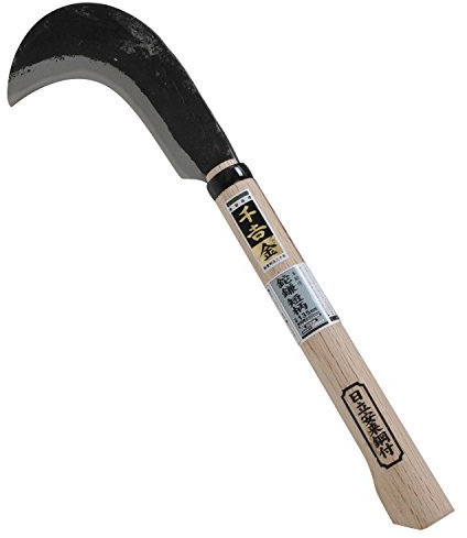 Senkichi Machete Sickle with Short Handle (Japan Import)