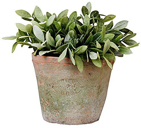 Esschert Design AT03 16 x 16 x 13cm Aged Terracotta Round Pot, Brown