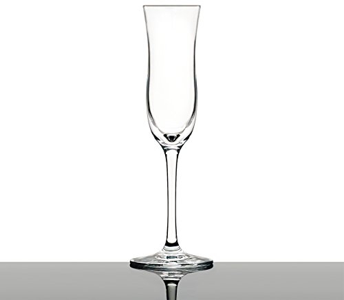 Bicchieri da Grappa Classic Set di 6, 100 ml – Bicchieri di Alta Qualità per Grappa, Distillati & Tresterbrand – Calici Digestivi Eleganti in Cristallo – Lavabili in Lavastoviglie & Made in Germany