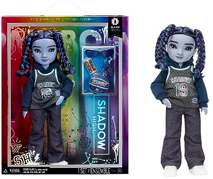 Rainbow High Shadow High Serie 3 - Oliver Ocean - Blaue Modepuppe - Junge - Modisches Outfit und mehr als 10 Bunte Spielaccessoires - Ideal für Kinder von 4-12 Jahren und Sammler