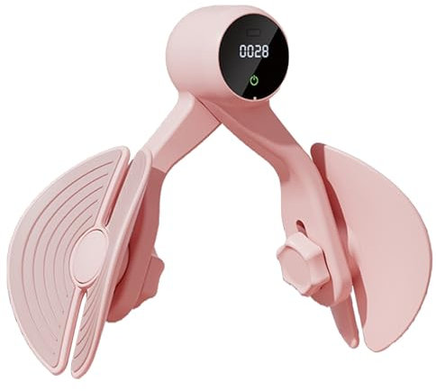 JoyiD Oberschenkel-Hüfttrainer mit intelligentem Datenchip, Beckenbodentrainer Damen, Po-Beinpresse, Beckenbodentraining, Trainingsgerät for den weiblichen Po (Color : Pink)