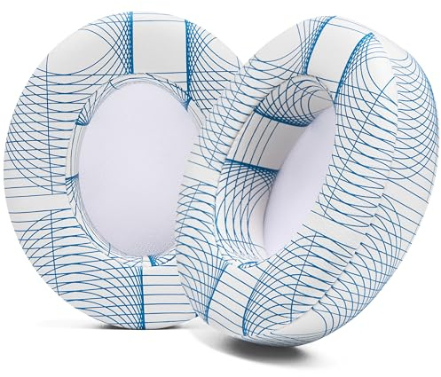 WC PadZ Studio 2 & 3 - Ear Pads for Beats Studio 2, 3 Wired & Wireless | Made by Wicked Cushions | Does NOT Fit Beats Solo (B0501, B0500). PU Leather, Enhanced Foam & Stronger Adhesive | Ivory Tide