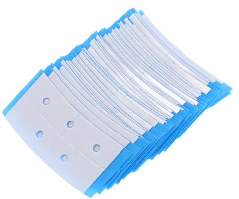 LOORGVEL Cinta Adhesiva de Doble Cara para Peluca 36 Piezas Transpirable sin Costuras Máxima Sujeción para Extensiones y Tupés, Adecuado para Actores y Mujeres en Uso Diario