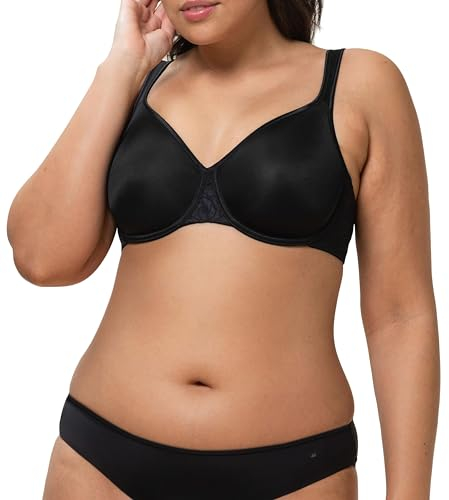 Triumph Donna Comfort Minimizer W X, Bra, BLACK, 6D