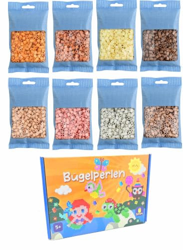 Hama Lot de 100 perles à repasser rondes en polymère - 5 mm - Couleur 259 - Pour travaux manuels et projets de bricolage
