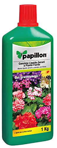 Papillon 8025001 Engrais liquide pour géraniums/fleurs, 1 kg