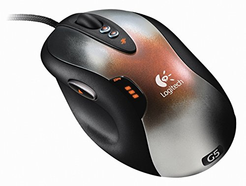 Logitech G5 Laser Mouse - Ratón (Laser, USB, 2000 dpi)