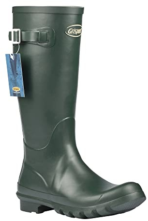 Grisport Unisex-vuxen rem Wellington stövlar, gRÖN, 45 EU