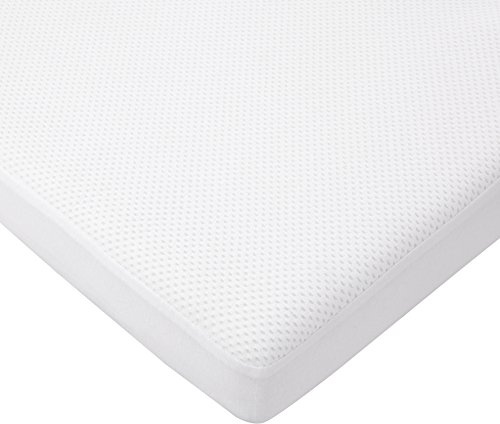 Easy Dort | Matratzenschoner, Matratzenschoner | Körbchen, Babywiege, wasserdicht & atmungsaktiv | Weiß | Öko-Tex Zertifiziert (3D-Masche – 1 Matratzenschoner, 40 x 80 cm)