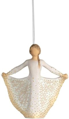 Willow Tree Butterfly Ornament Figurine | Cast from a Susan Lordi Original Carving, Meaningful Gift for Any Occasion, Ready to Hang, Collectible Resin Keepsake