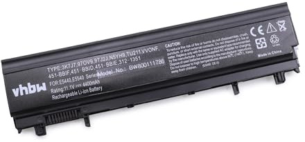 vhbw Akku Ersatz für Dell WGCW6 | VVONF, VV0NF, Y6KM7, Y594M für Notebook (4400 mAh, 11,1 V, Li-Ion)