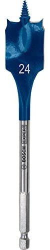 Bosch 1x EXPERT Self Cut Speed Flachfräsbohrer (für Weichholz, Spanplatte, Ø 24,00 mm, Professional Zubehör Bohrmaschine/Schrauber)