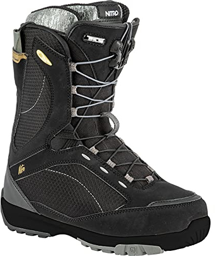 Nitro Snowboards Monarch TLS Botas de Snowboard, Mujeres, Black, 255