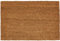 TIENDA EURASIA - Felpudo Entrada Casa, Clasico Felpudo Exterior de Fibra de Coco Natural, Base Antideslizante de PVC, Felpudos Entrada Casa (30 x 55 cm)