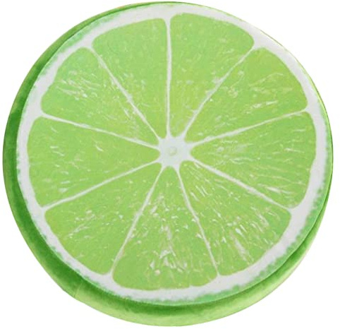 VALICLUD Niño Infantiles Almohada De Almohada De Tiro Rellena 3D Kiwi Alfombrilla para Asiento De Almohada Cojines