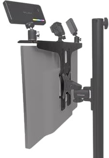 Gator Frameworks Frameworks VESA Video Conference and Streaming Accessory Shelf Microphone Mount (GFWMONITORSHELF)