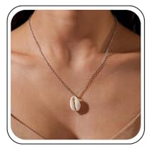 Inateannal Collier Pendentif Cauris Boho Collier Ras De Cou Coquillage Collier Cauris Coquillage Vintage Collier Coquillage Marin Bijoux Pour Femmes Et Filles